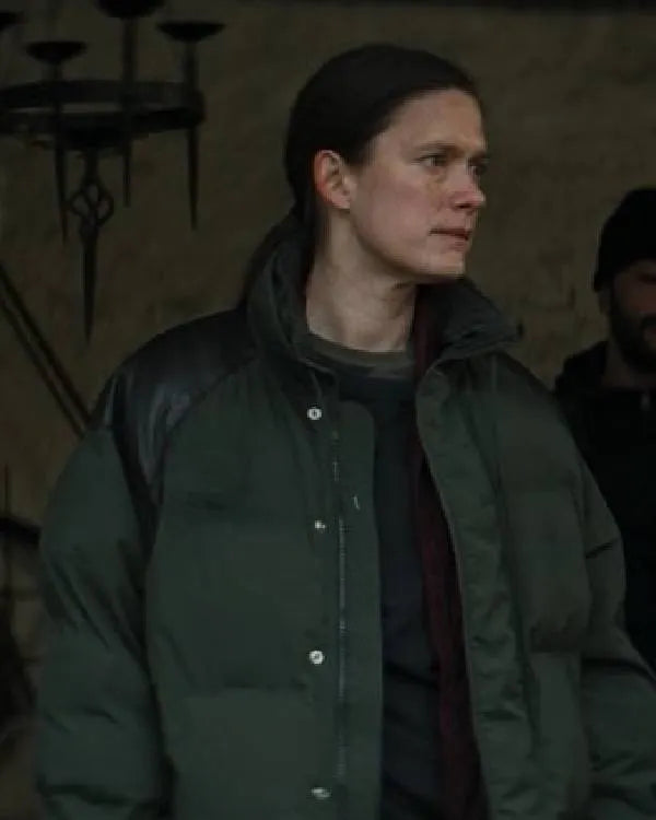 Synden S01 Krista Kosonen Green Puffer Jacket