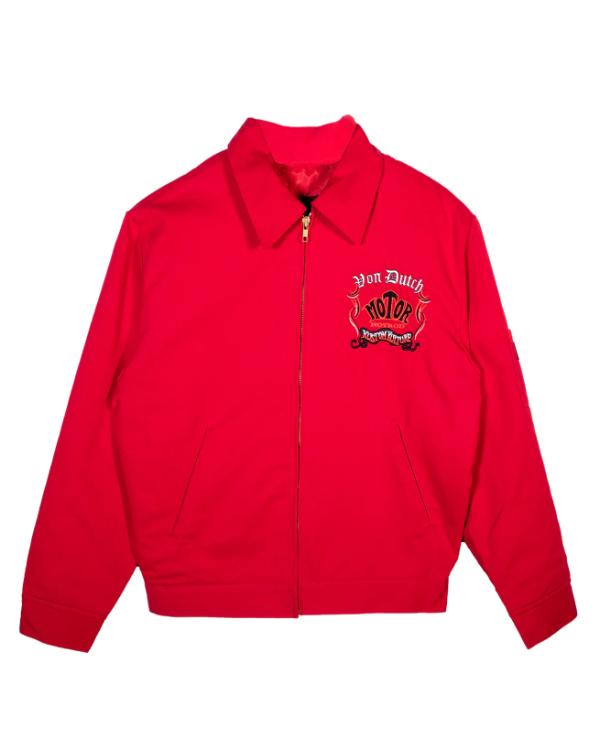 Next Gen NYC S01 Red Von Dutch Jacket Clanton Jacket