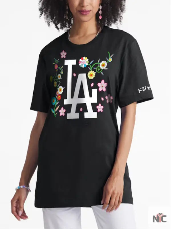 Takashi Murakami LA Dodgers T-Shirt Clanton Jacket
