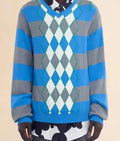 Tamron Hall Show Carla Hall Argyle Sweater