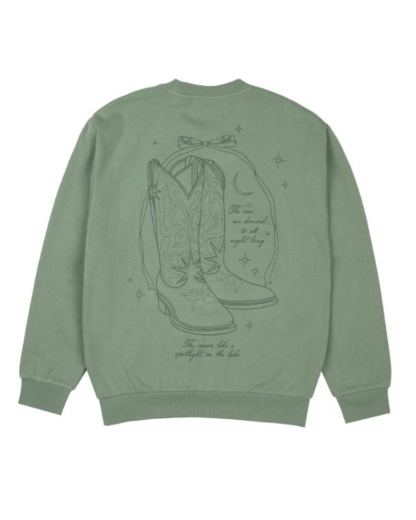 Danced All Night Long Kangaroo Pocket Sweatshirt
