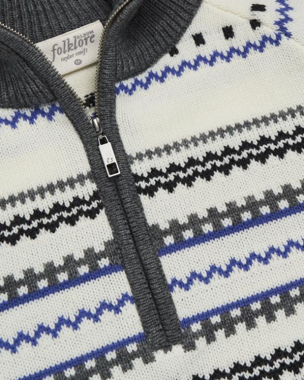 Taylor Swift Folklore Album Quarter Zip Up Sweater