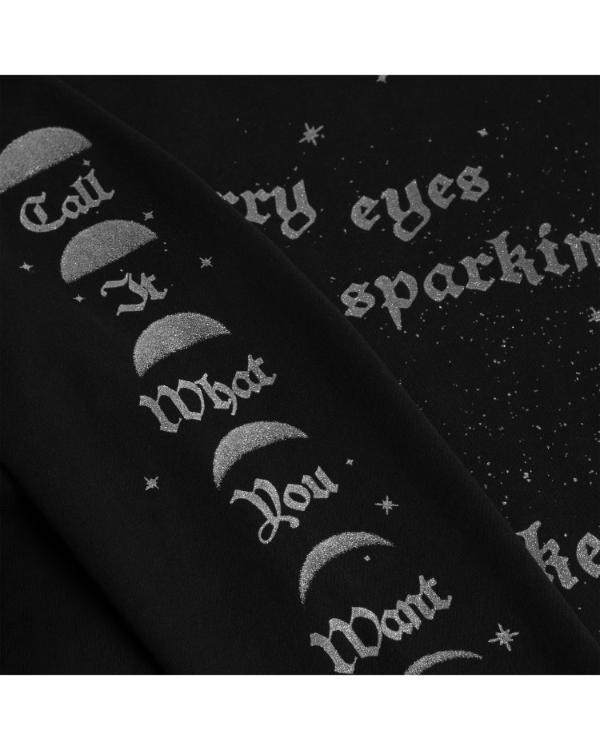 Sparking Up My Darkest Night Crewneck Sweatshirt