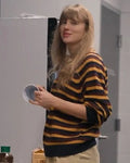 Taylor Swift The End of an Era S01 Taylor Swift Striped Sweatshirt