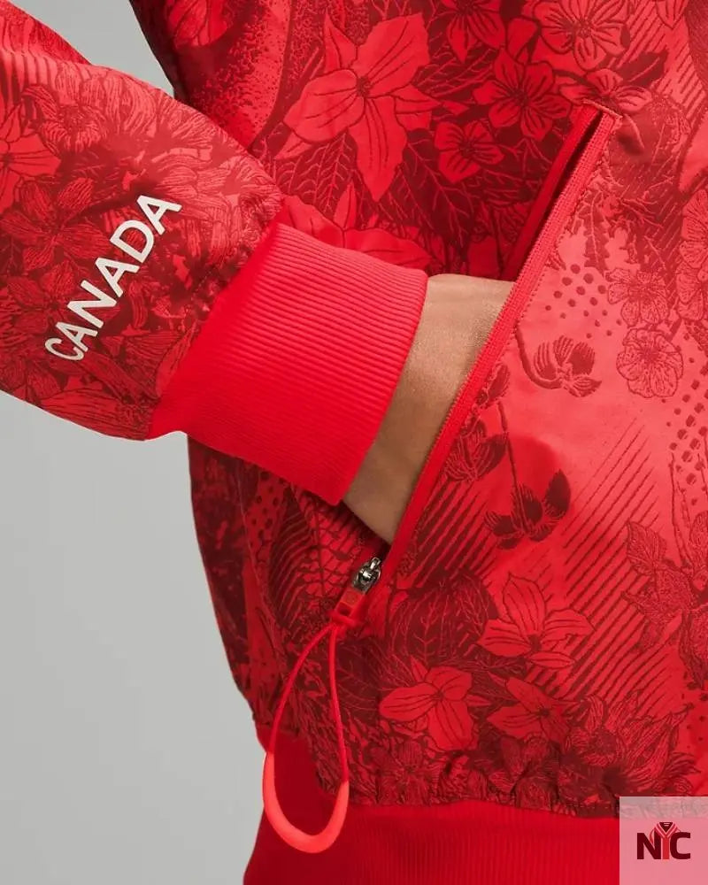 Team Canada Women’s Vented Jacquard Jacket Clanton Jacket