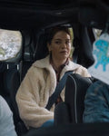 The Family Plan 2 Michelle Monaghan Sherpa Fleece Jacket