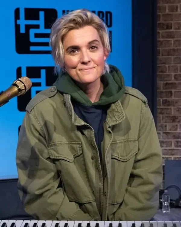 Brandi Carlile The Howard Stern Show 2025 Green Jacket