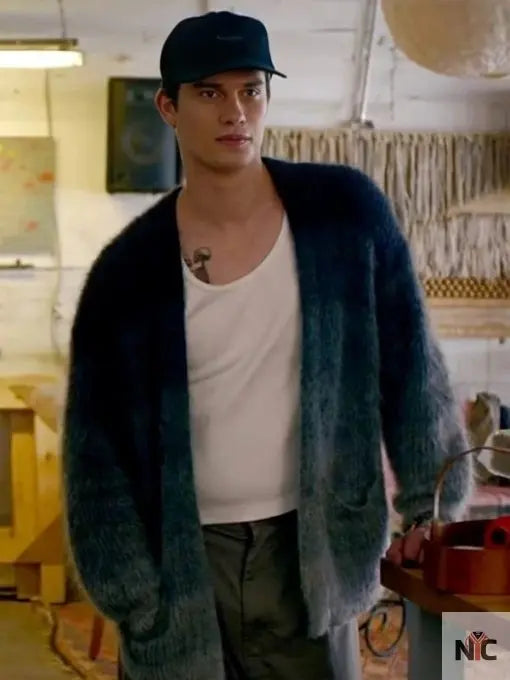 The Idea Of You Nicholas Galitzine Cardigan Clanton Jacket
