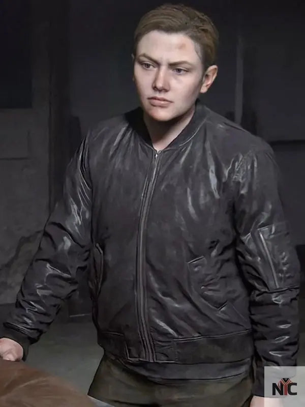 The Last Of Us Part II Abby Bomber Jacket Clanton Jacket
