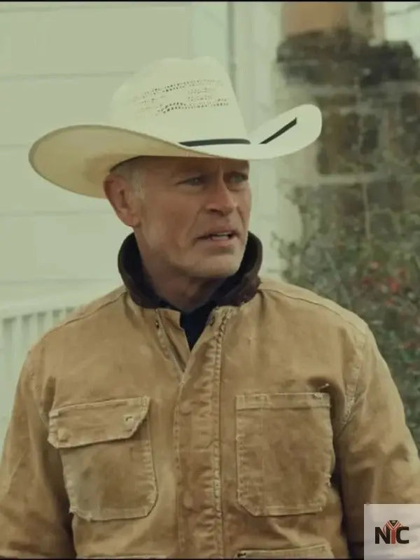 The Last Rodeo 2025 Neal McDonough Brown Jacket Clanton Jacket