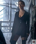The Matrix Resurrections Lexy Black Cotton Coat Clanton Jacket