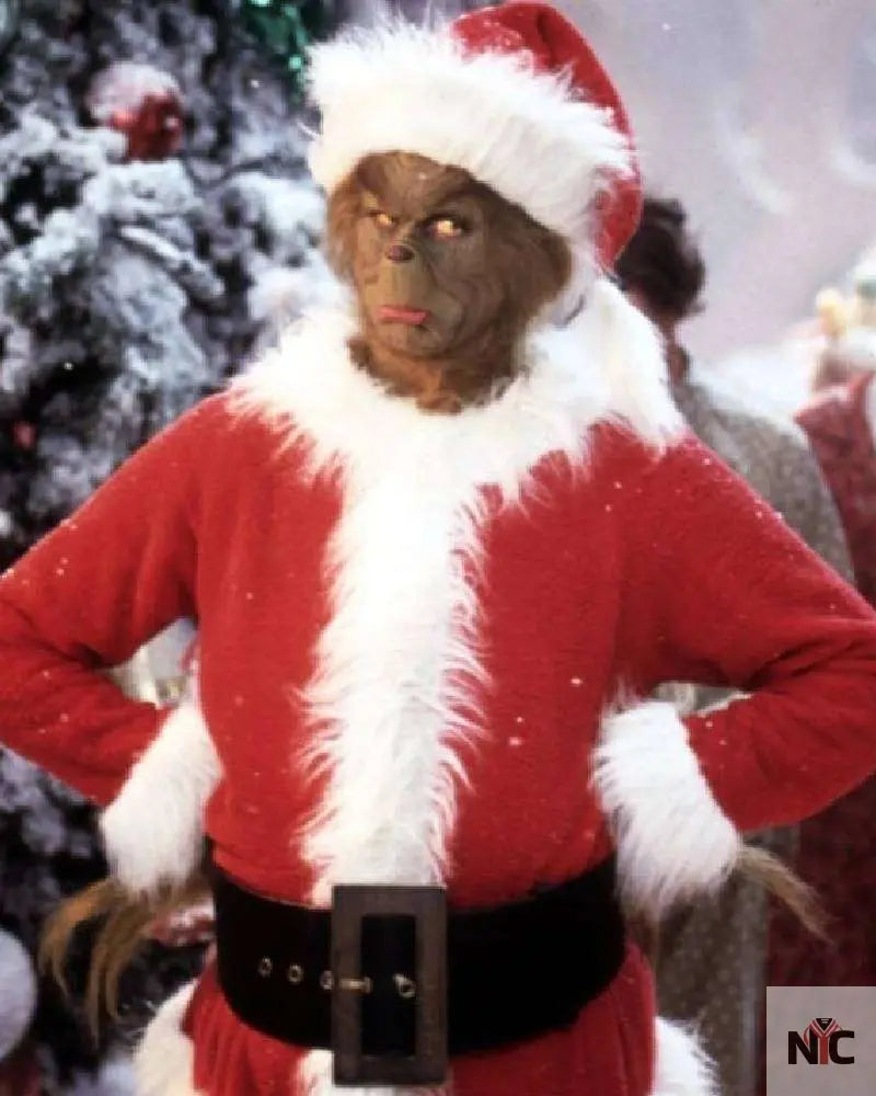 The Mean One Grinch Christmas Costume Clanton Jacket