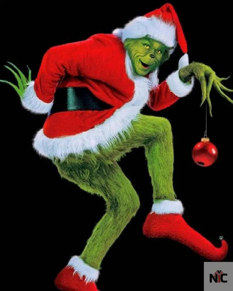 The Mean One Grinch Christmas Costume Clanton Jacket