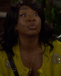 The Neighborhood S08 Tichina Arnold Embellished Yellow Cardigan