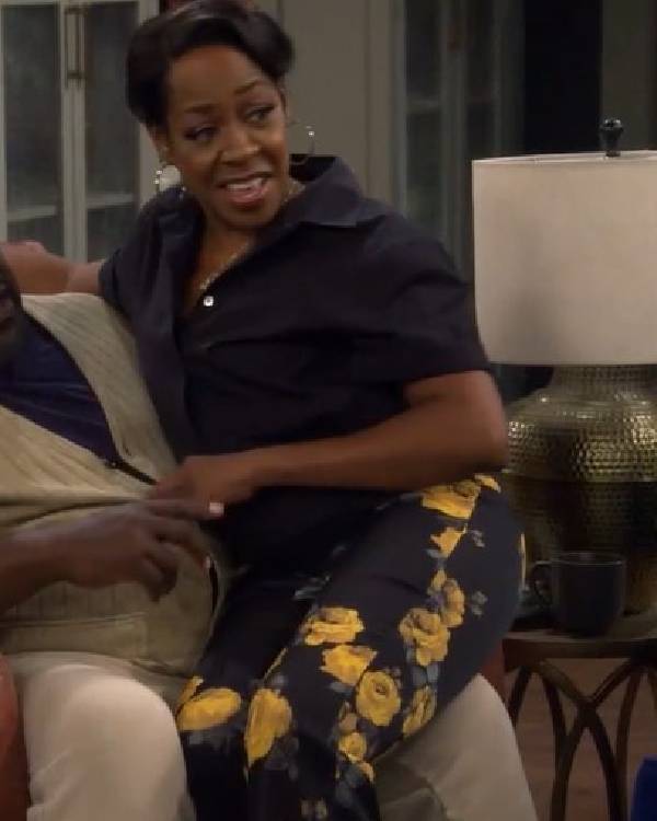 The Neighborhood S08 Tichina Arnold Floral Pants
