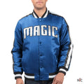 The Offensive Orlando Magic Blue Varsity Satin Jacket Clanton Jacket