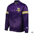 The Pick and Roll Minnesota Vikings Satin Jacket Clanton Jacket