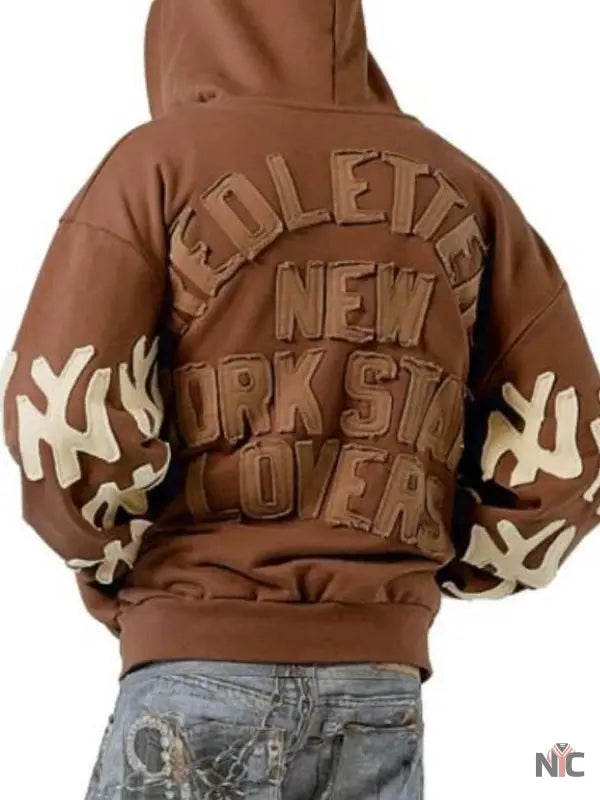 The Today Show 2025 Khalen Saunders Brown Hoodie Clanton Jacket