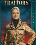 The Traitors US S04 Dorinda Medley Quilted Golden Jacket