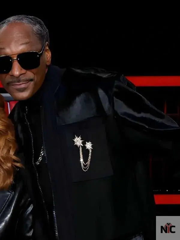 The Voice S26 Snoop Dogg Black Jacket Clanton Jacket