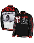 The World is Yours Scarface Varsity Jacket Clanton Jacket