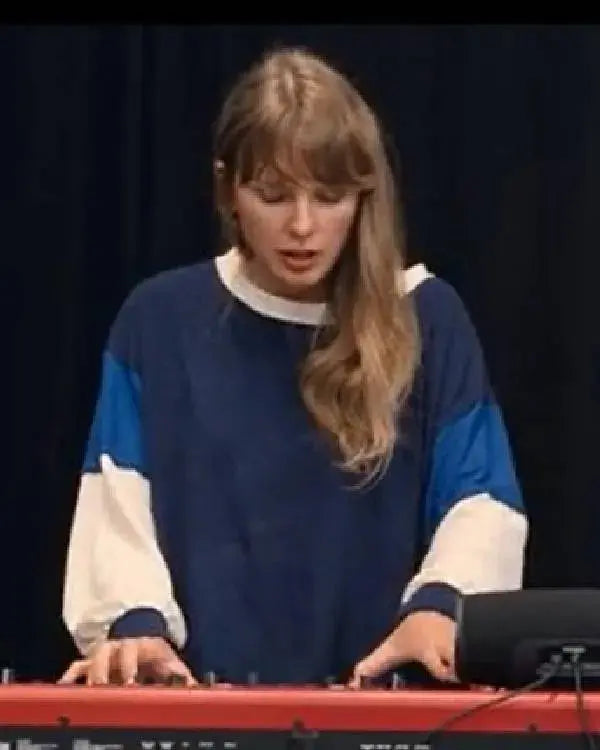 The End of an Era Taylor Swift Blue Sweatshirt