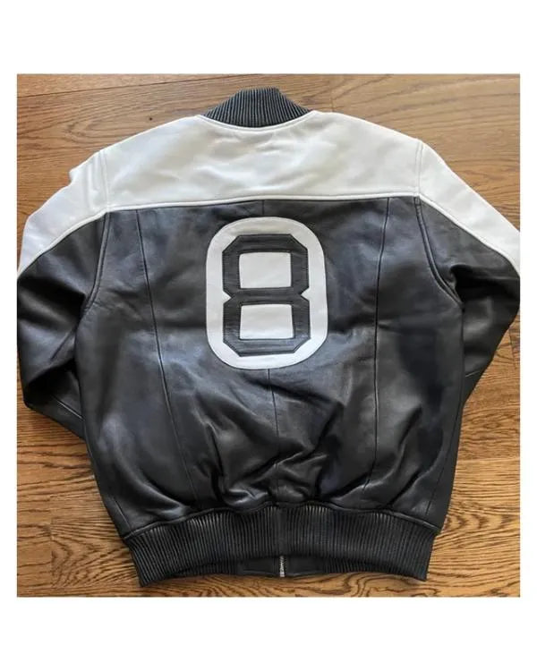 The 8 Ball Leather Bomber Jacket