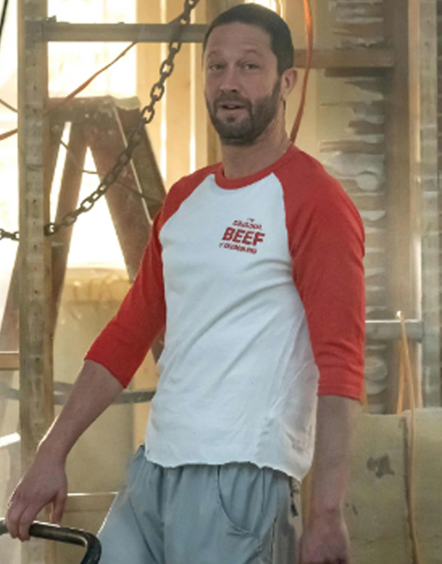 The Bear S02 Ebon Moss Bachrach Raglan T-Shirt Clanton Jacket
