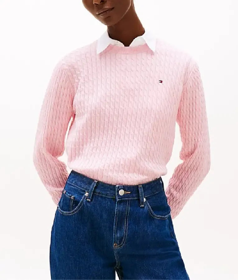 The Block AU S21 Can Cable Knit Sweatshirt
