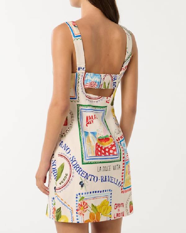 The Bold and the Beautiful Laneya Grace Printed Mini Dress Clanton Jacket