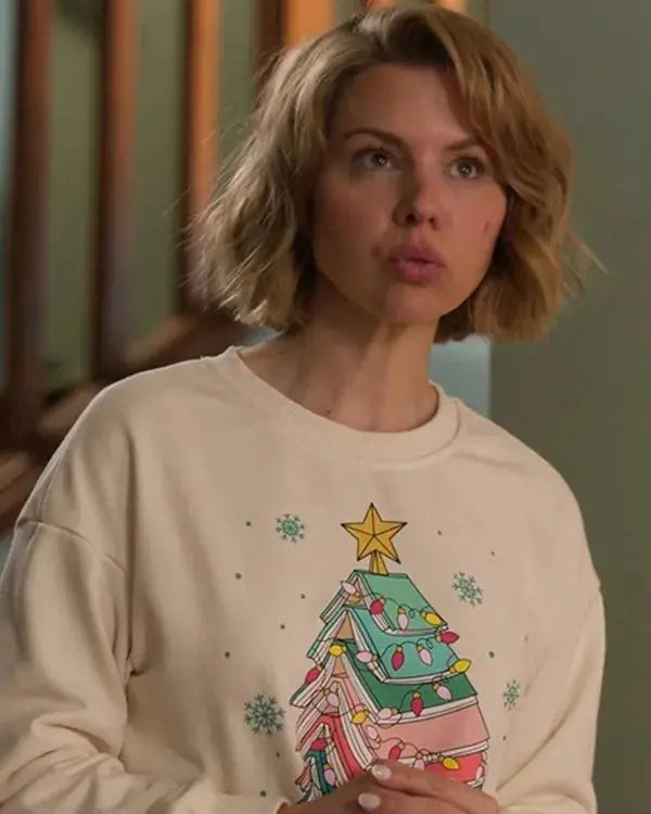 The Christmas Baby Ali Liebert “All Booked For Christmas” Sweatshirt