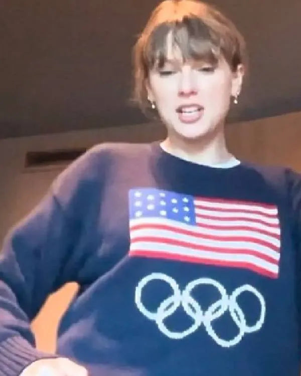 The End of an Era Taylor Swift USA Flag Sweater