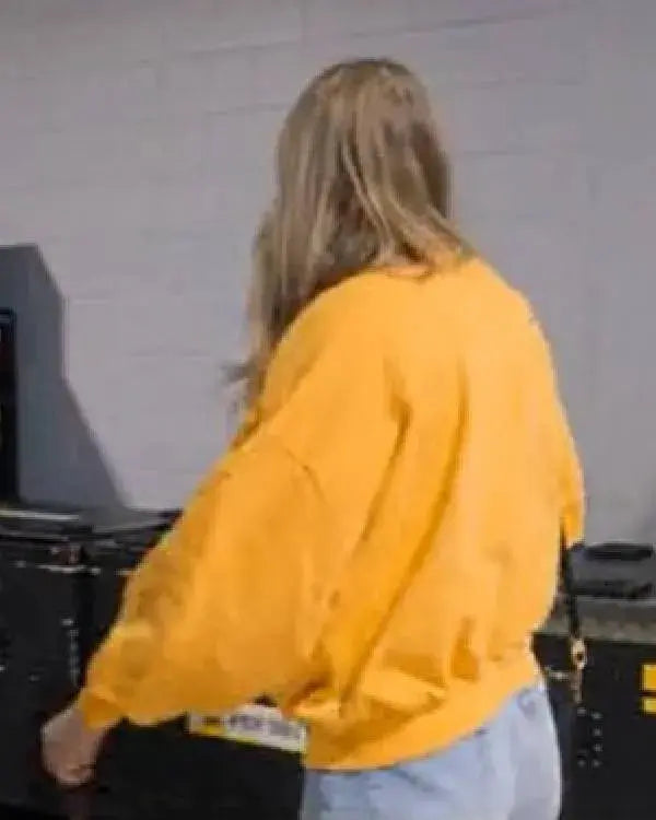 The End of an Era Taylor Swift Yellow Sweatshirt