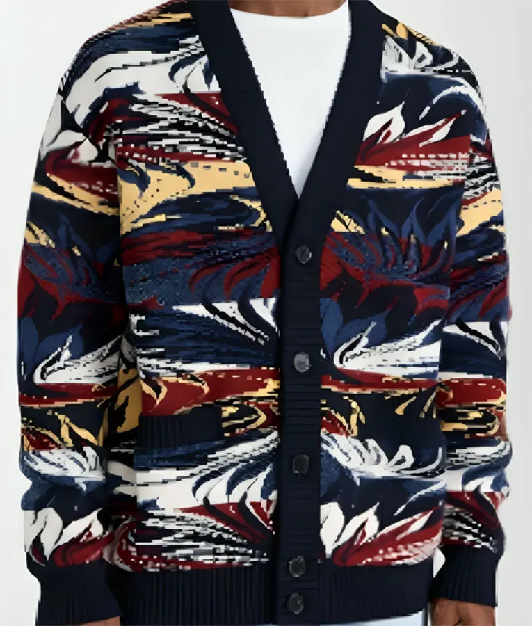 The Equalizer S05 Queen Latifah Printed Cardigan
