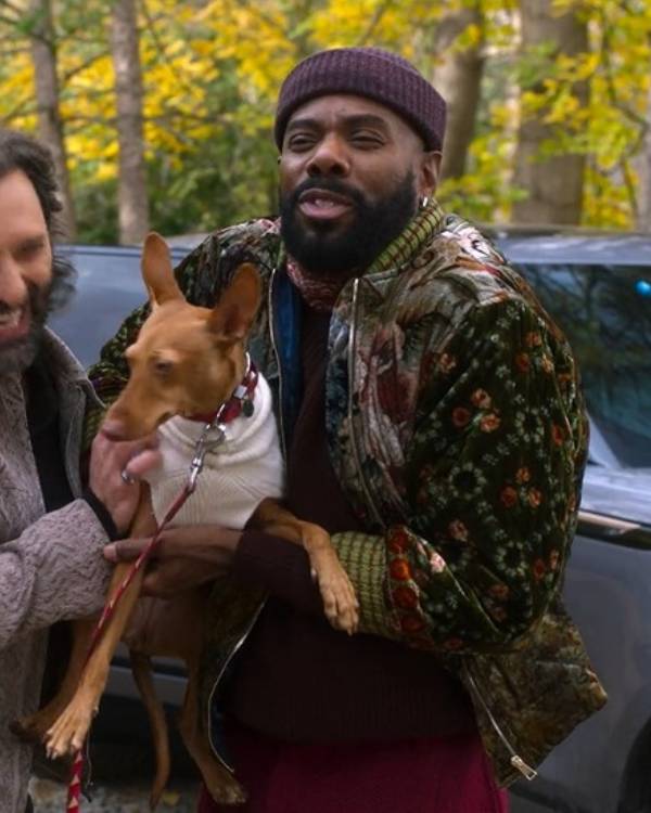 The Four Seasons S02 Colman Domingo Floral Velvet Jacket WorthVee