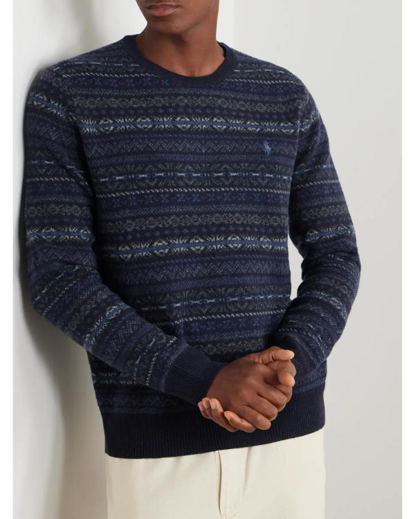 The Four Seasons S02 Will Forte Fair Isle Crewneck Sweater WorthVee
