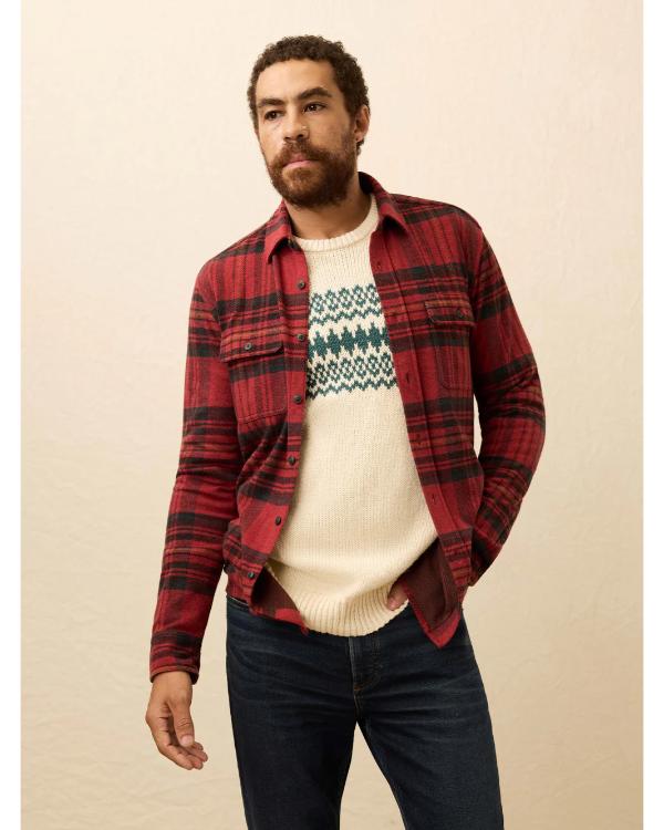 The Four Seasons S02 Will Forte Red Plaid Shirt WorthVee