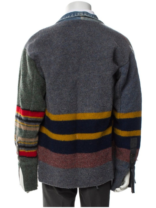The Four Seasons S2 Coleman Domingo Stripe Kimono Jacket