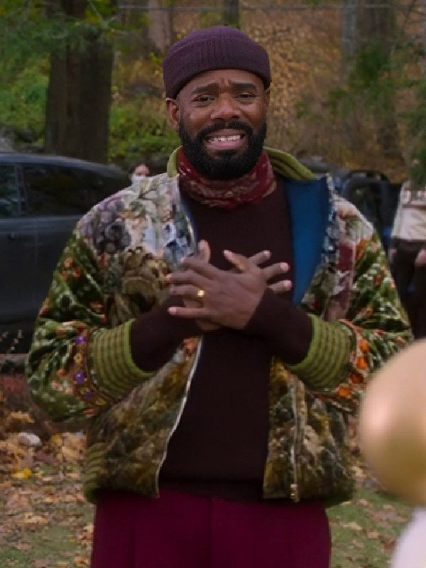 The Four Seasons S2 Colman Domingo Floral-Tapestry Jacket WorthVee