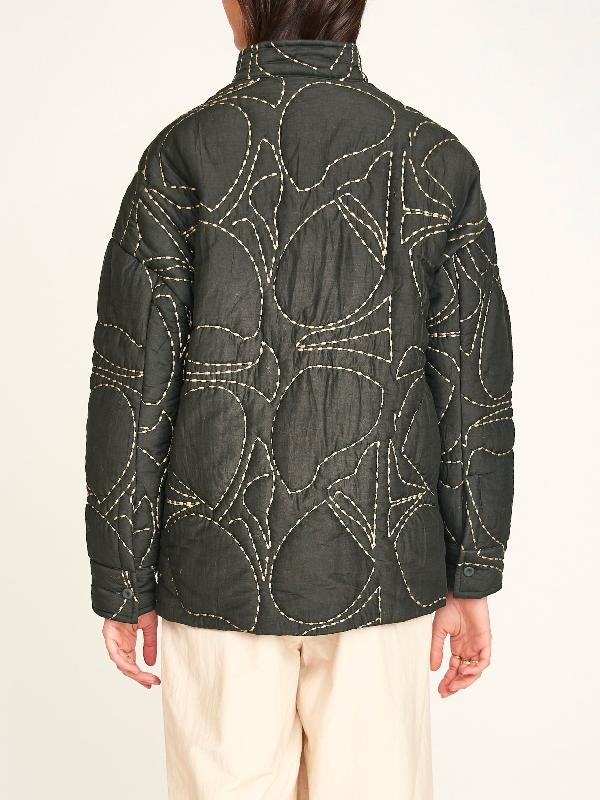 The Four Seasons S2 Kerri Kenney Charcoal Quilted Jacket WorthVee