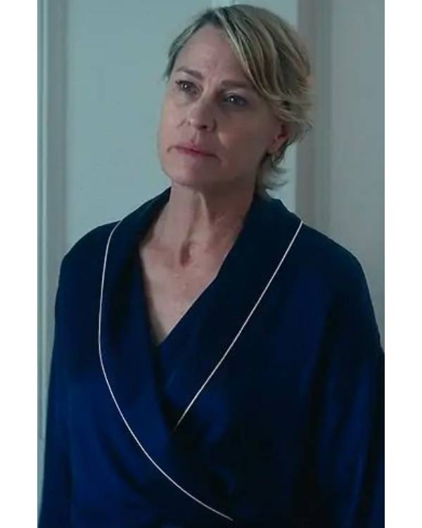 The Girlfriend Laura Sanderson Blue Robe USA Jackets