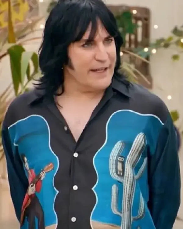 The Great British Bake Off Noel Fielding Haunted By An Owl Long Sleeve Shirt
