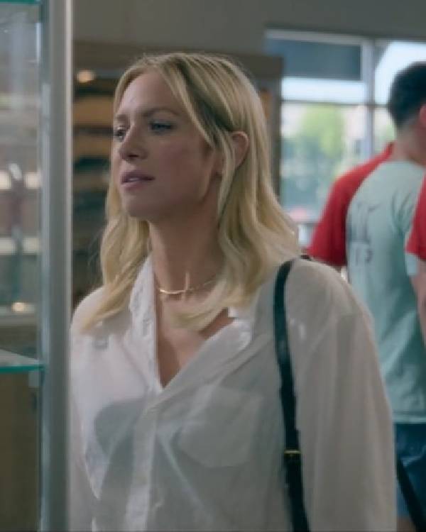 The Hunting Wives Brittany Snow White Shirt Clanton Jacket