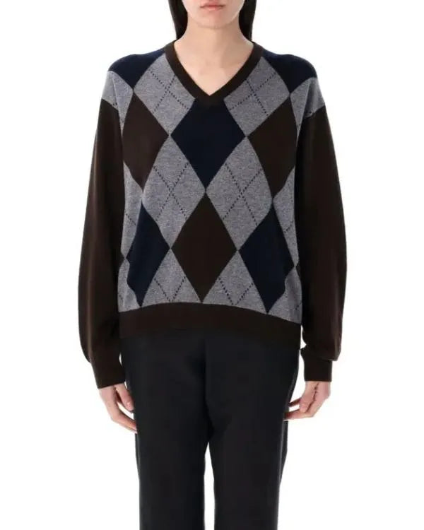 The Kardashians S07 Kris Jenner Argyle Sweater
