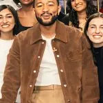 The Kelly Clarkson Show John Legend Suede Jacket