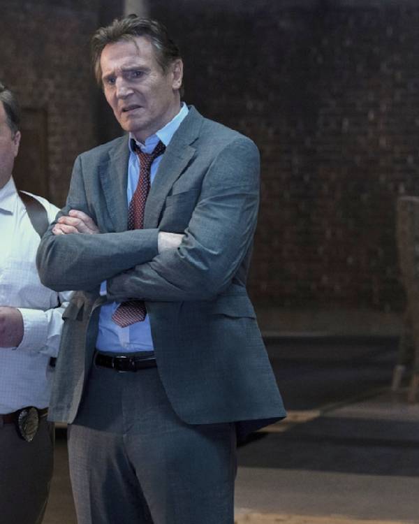The Naked Gun Liam Neeson Suit Clanton Jacket