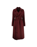 The Night Manager S02 Indira Varma Burgundy Coat