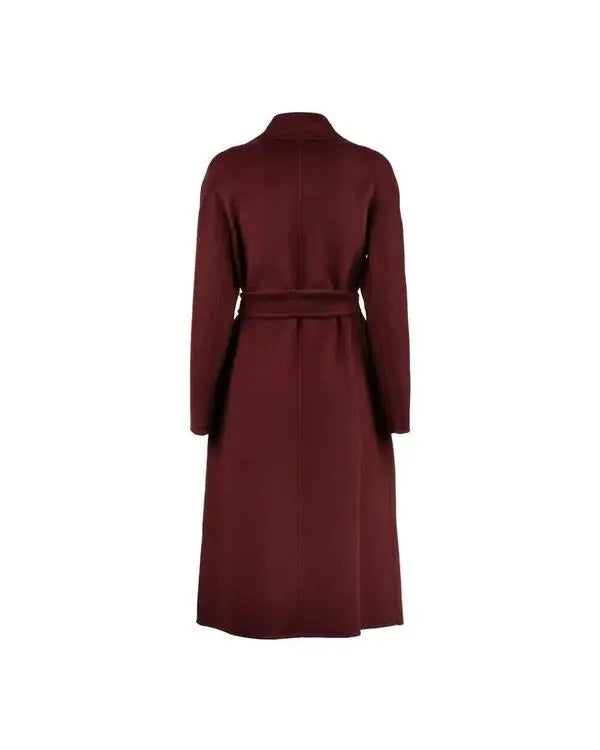 The Night Manager S02 Indira Varma Burgundy Coat