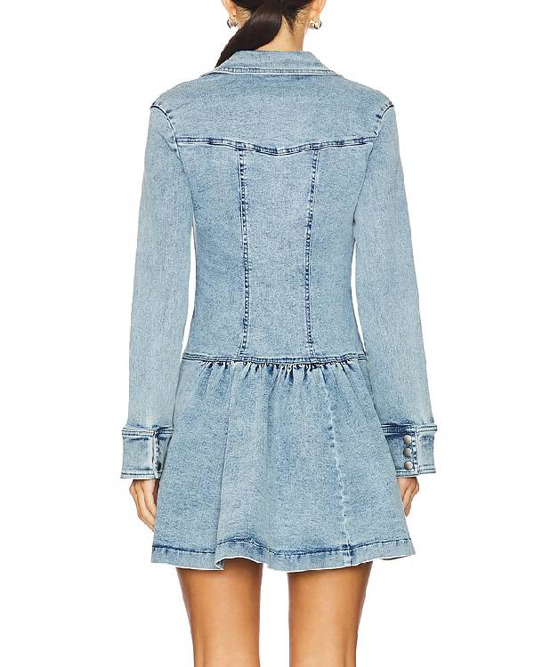 The Real Housewives of Orange County Emily Simpson Denim Mini Dress Clanton Jacket