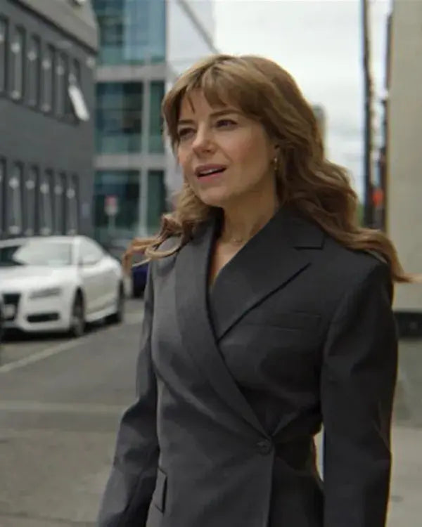 The Revenge Club S01 Emily Hunter Grey Blazer